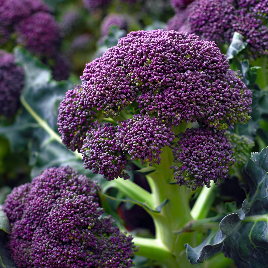 Purple Sprouting Broccoli Seeds – 150 Heirloom Brassica Oleracea for Winter Harvest, Cool-Season Vegetable Seeds for Garden Beds