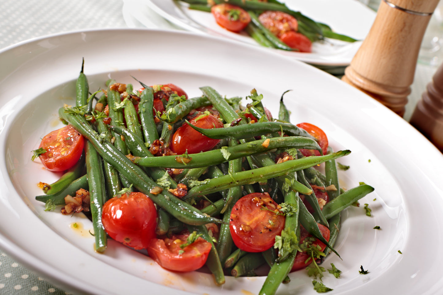 50 SLENDERETTE GREEN BEAN French Stringless Phaseolus Vulgaris Vegetable Seeds