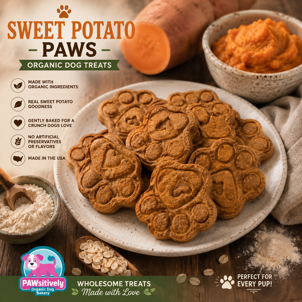 Savory Favorites Collection | Organic Dog Treat Variety Pack