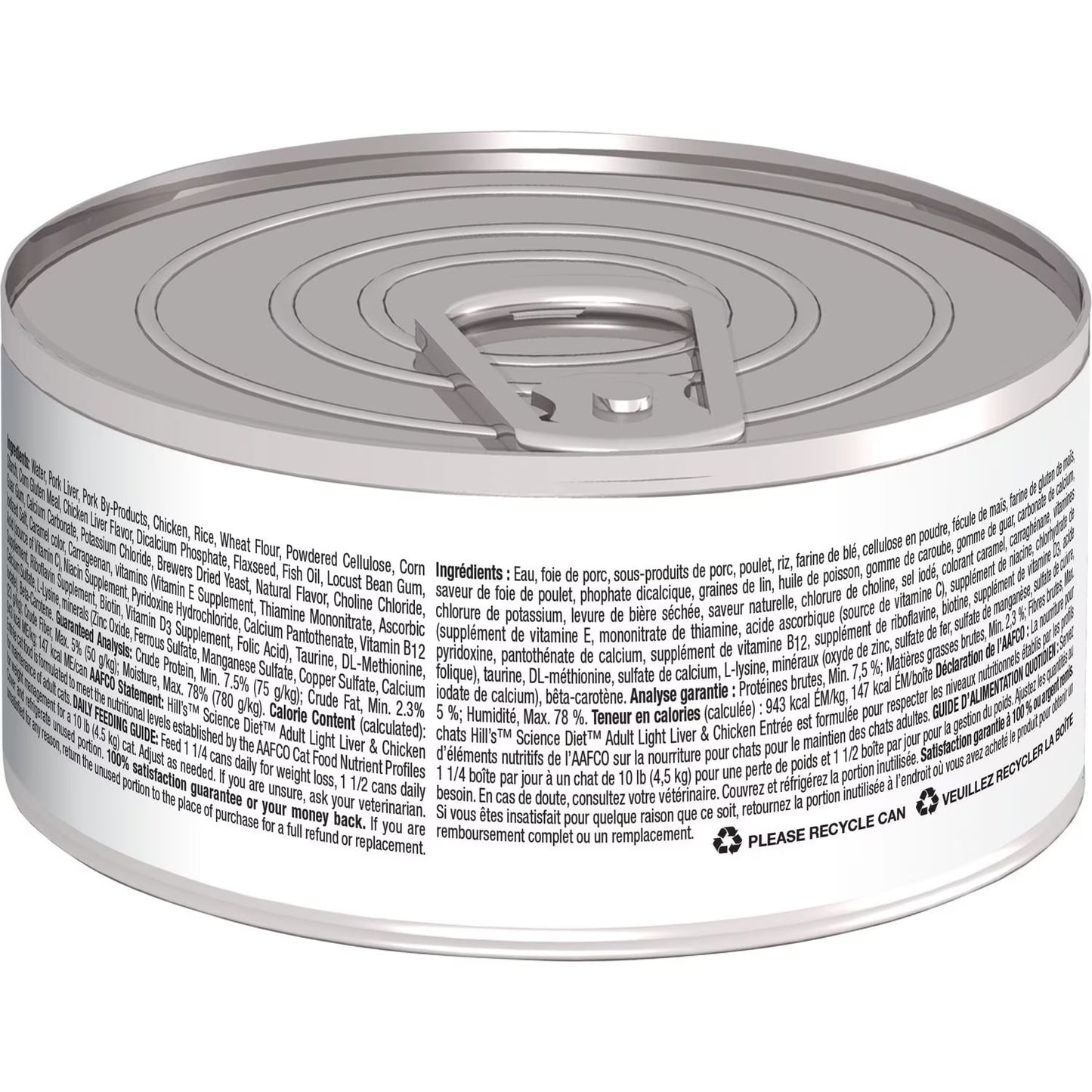 Science Diet Adult Light Liver & Chicken Entrée (5.5oz)
