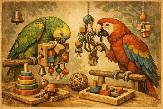 Best Bird Toys for Parrots That Keep Minds Busy