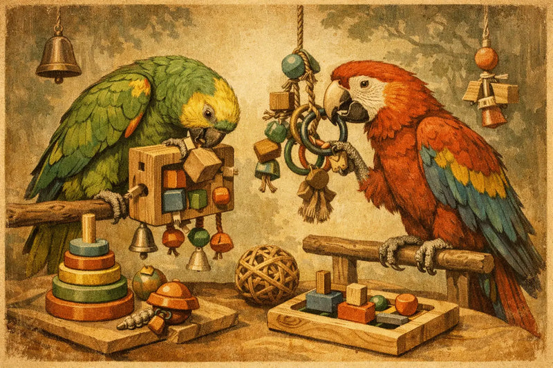 Best Bird Toys for Parrots That Keep Minds Busy