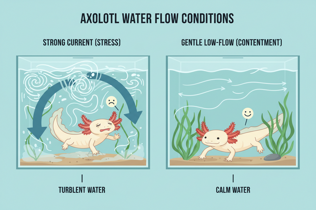 Why Low Flow Matters for Axolotl Comfort