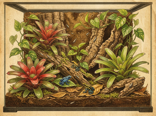 Dart Frog Vivarium