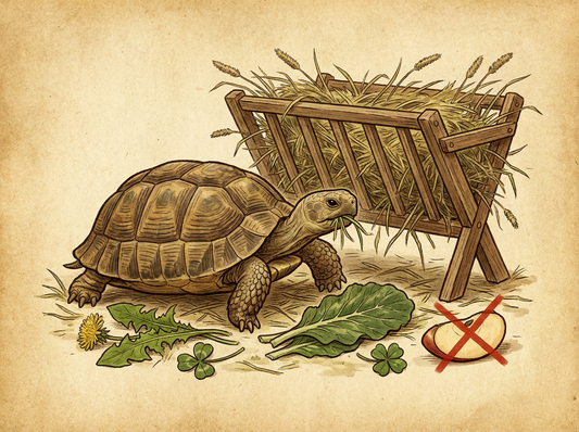 Feeding Tortoises