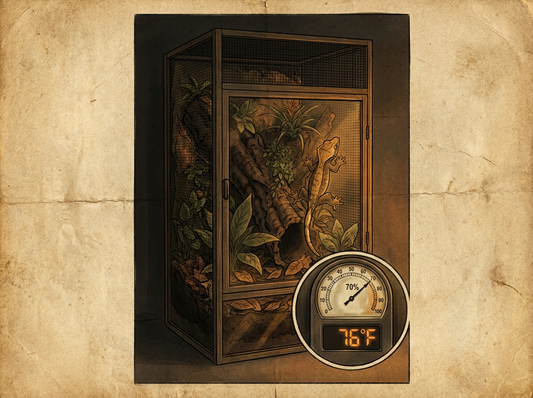Crested Gecko Setup