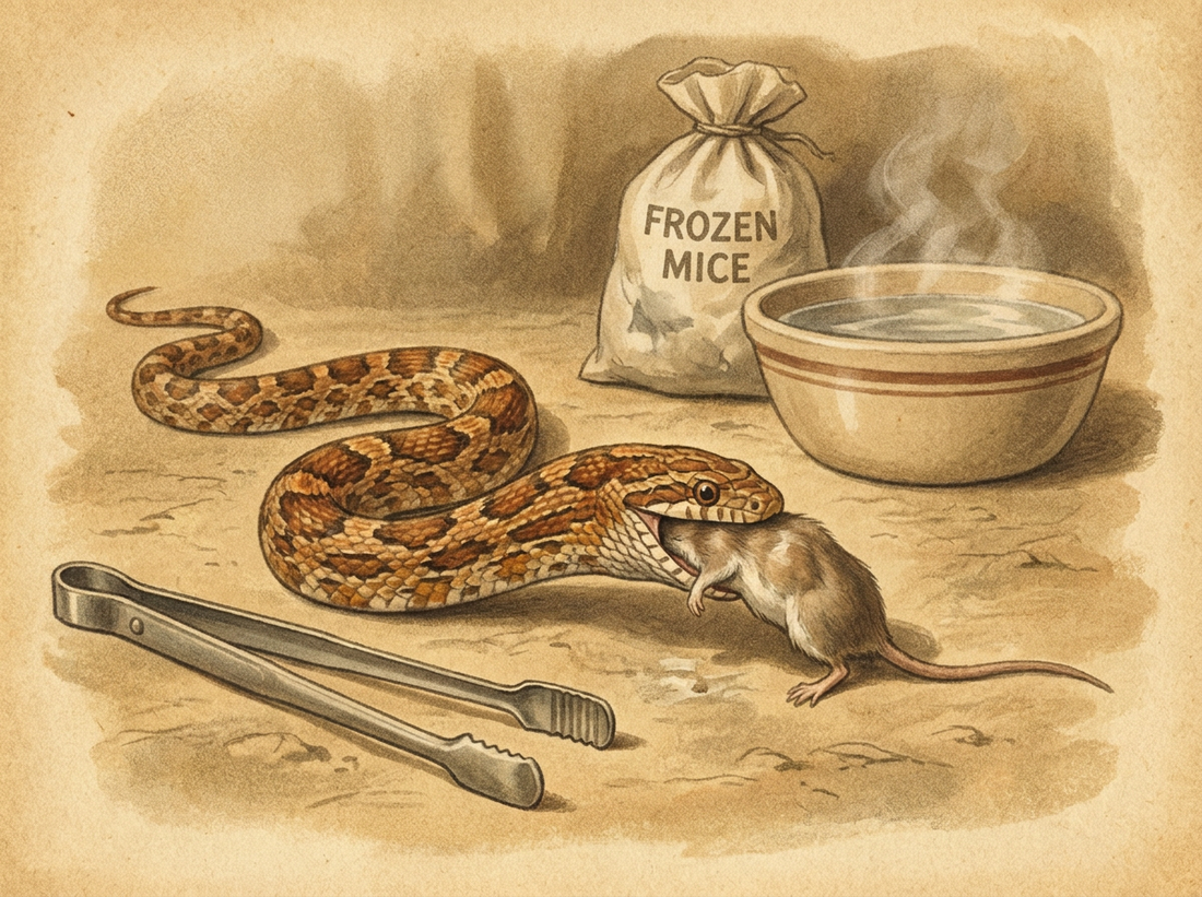 Feeding Corn Snakes