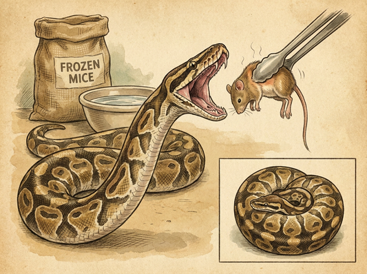 Feeding Ball Pythons