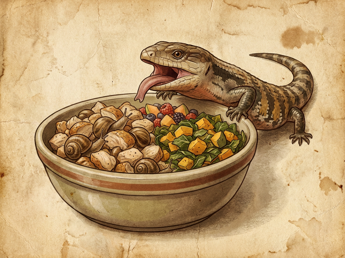 Blue Tongue Skink Diet