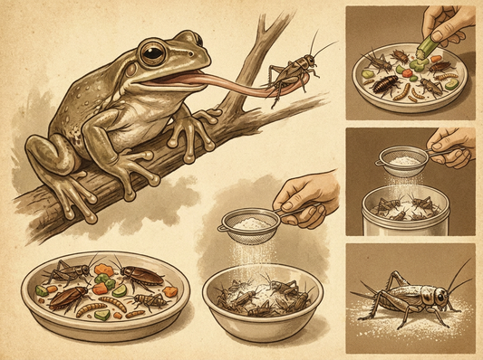 Feeding Tree Frogs