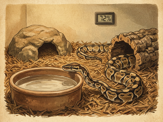 Ball Python Enclosure