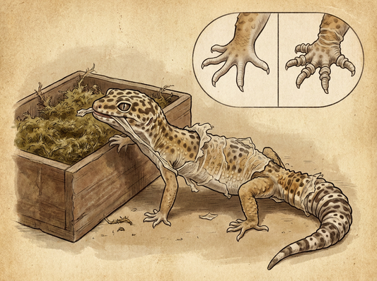Leopard Gecko Shedding