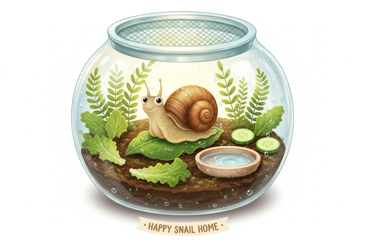 Pet Snail Care 101: A Simple, Humane Guide for Happy Snails