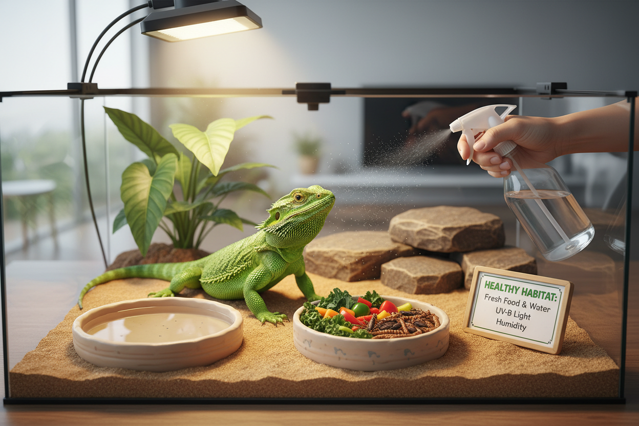 Reptile Feeding & Hydration: How to Build a Simple Routine (and Avoid Common Mistakes)