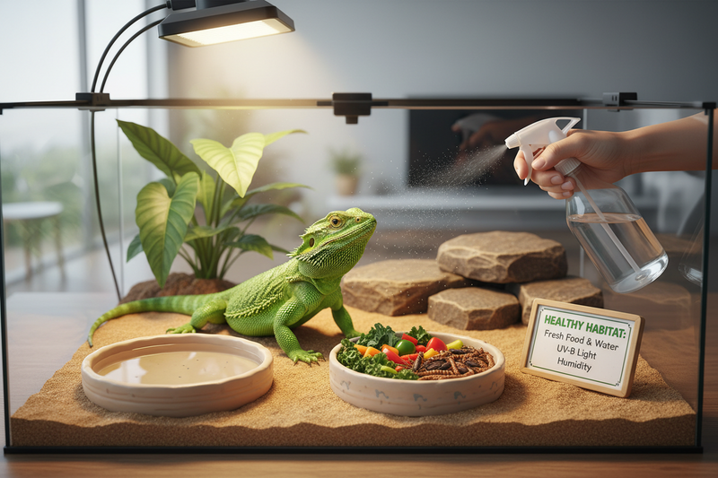 Reptile Feeding & Hydration: How to Build a Simple Routine (and Avoid Common Mistakes)