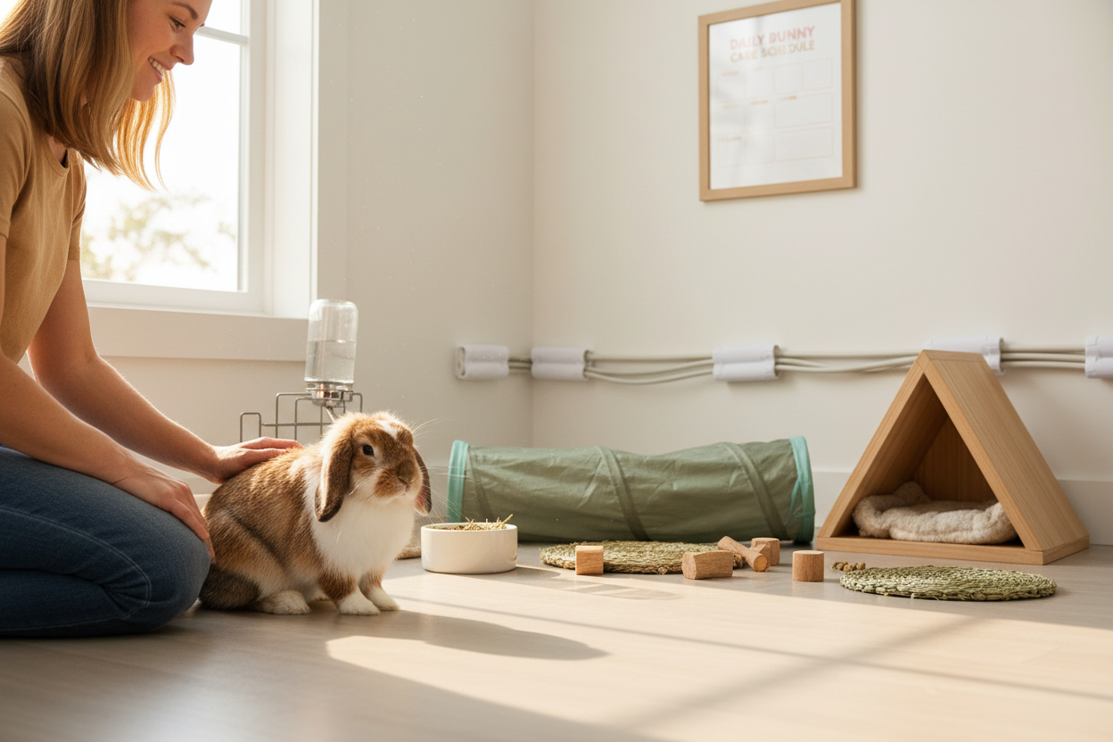 The Complete Guide to Pet Rabbits: Bonding, Bunny-Proofing, and Buildi ...