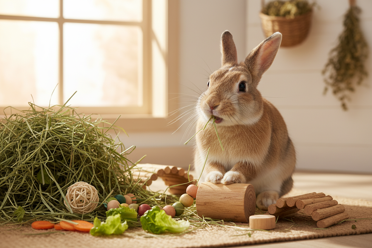 Why Chewing Is Essential for Rabbit Health