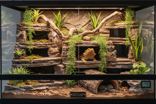 Why Cluttered Enclosures Help Reptiles Feel Safe
