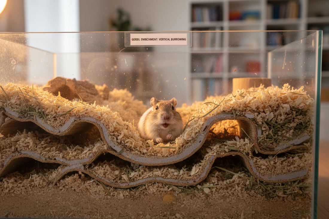 Why Digging Space Matters for Pet Gerbils
