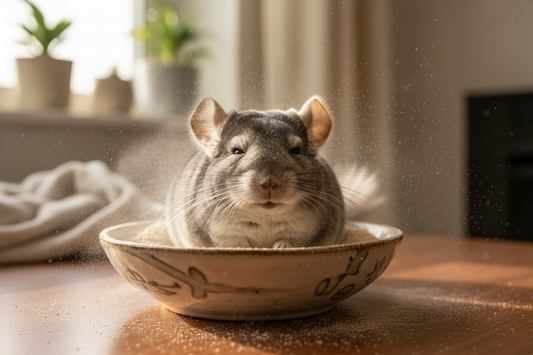 Why Dust Baths Matter for Chinchilla Health and Happiness