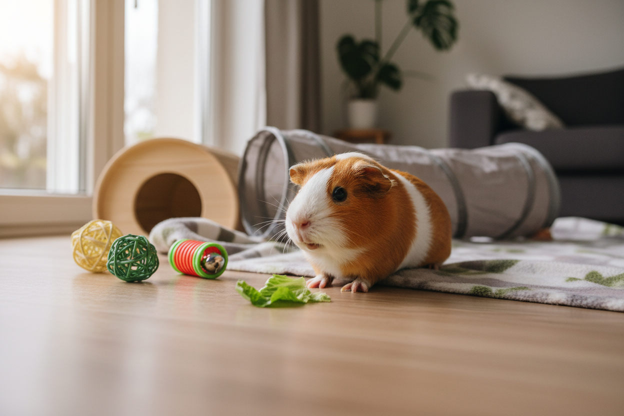 Why Floor Time Matters for Guinea Pigs