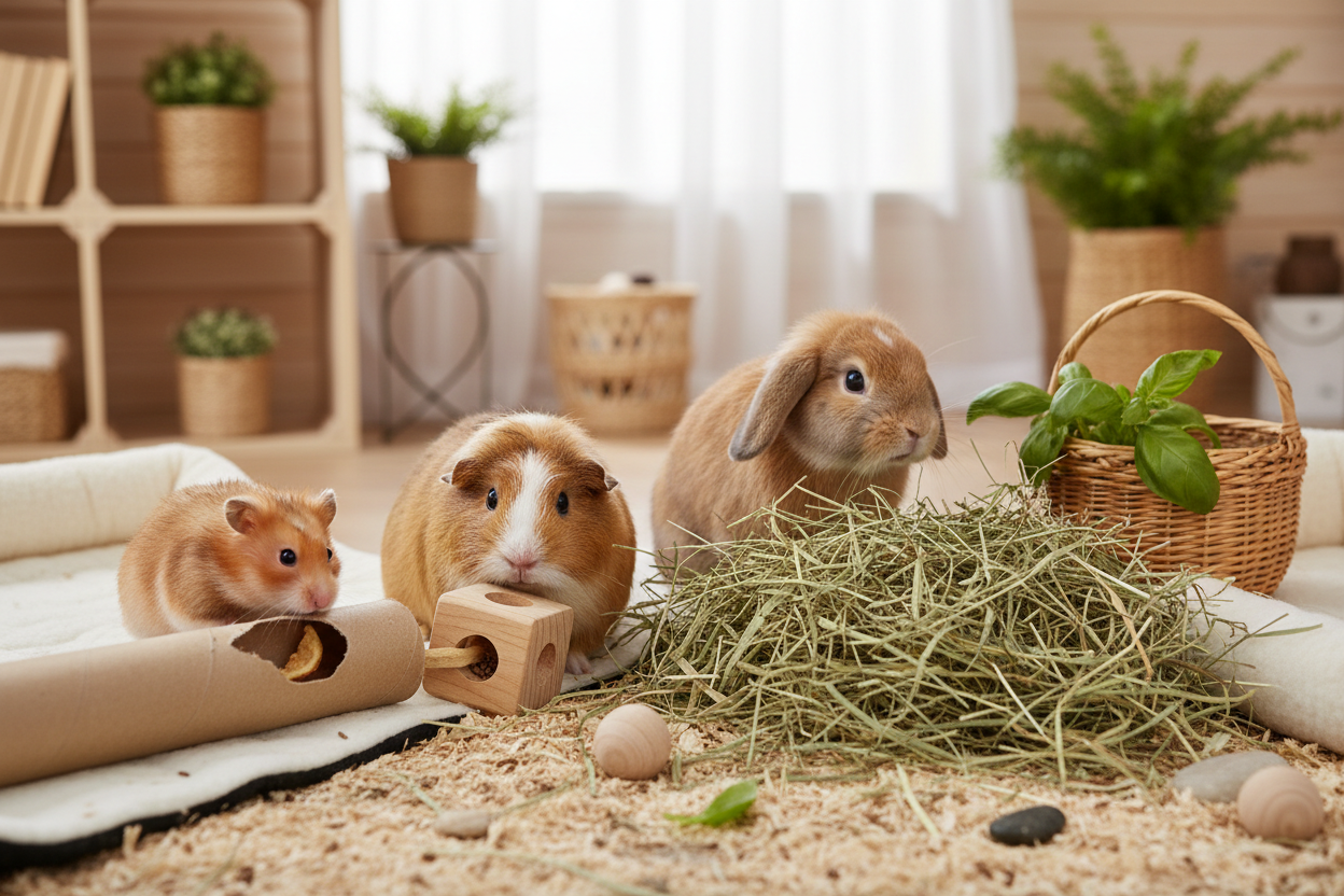 Why Foraging Is Great Enrichment for Small Pets