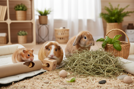 Why Foraging Is Great Enrichment for Small Pets