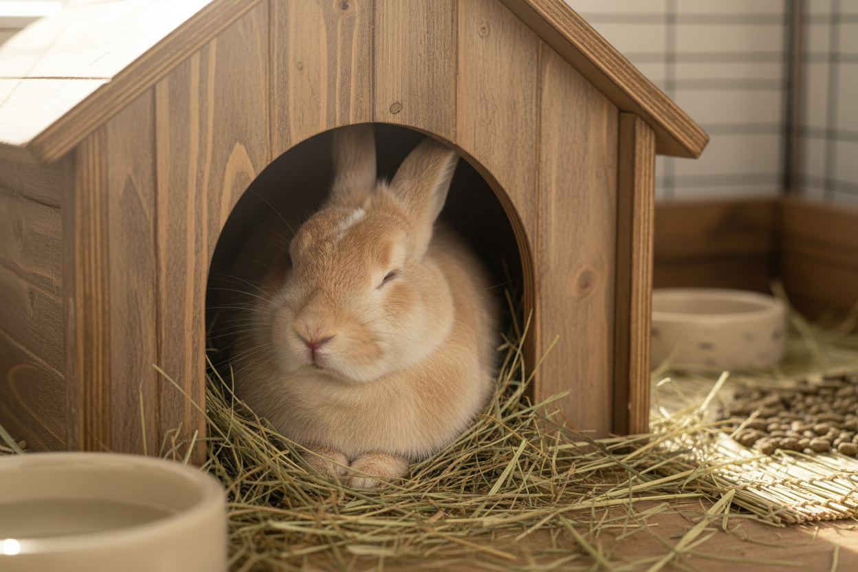 Why Rabbits Need Hiding Spots to Feel Secure