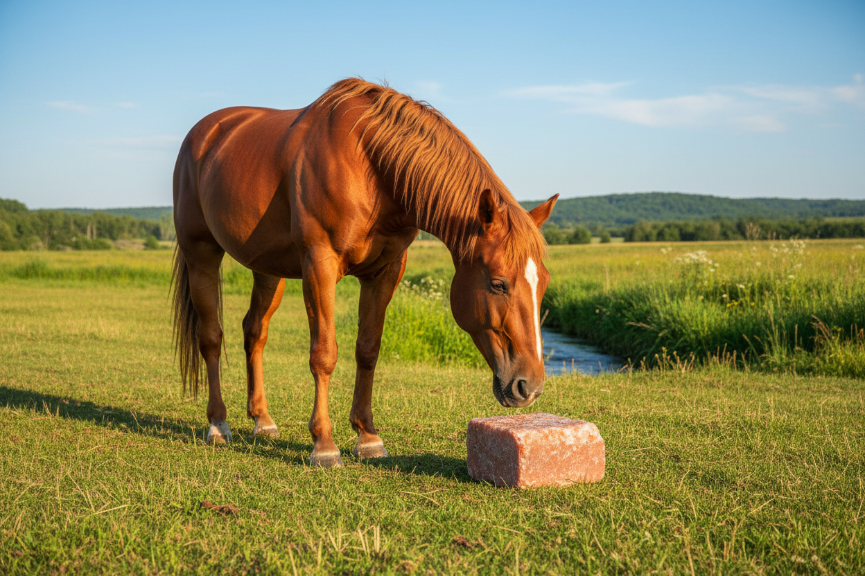 Why Salt and Mineral Access Matters for Horses