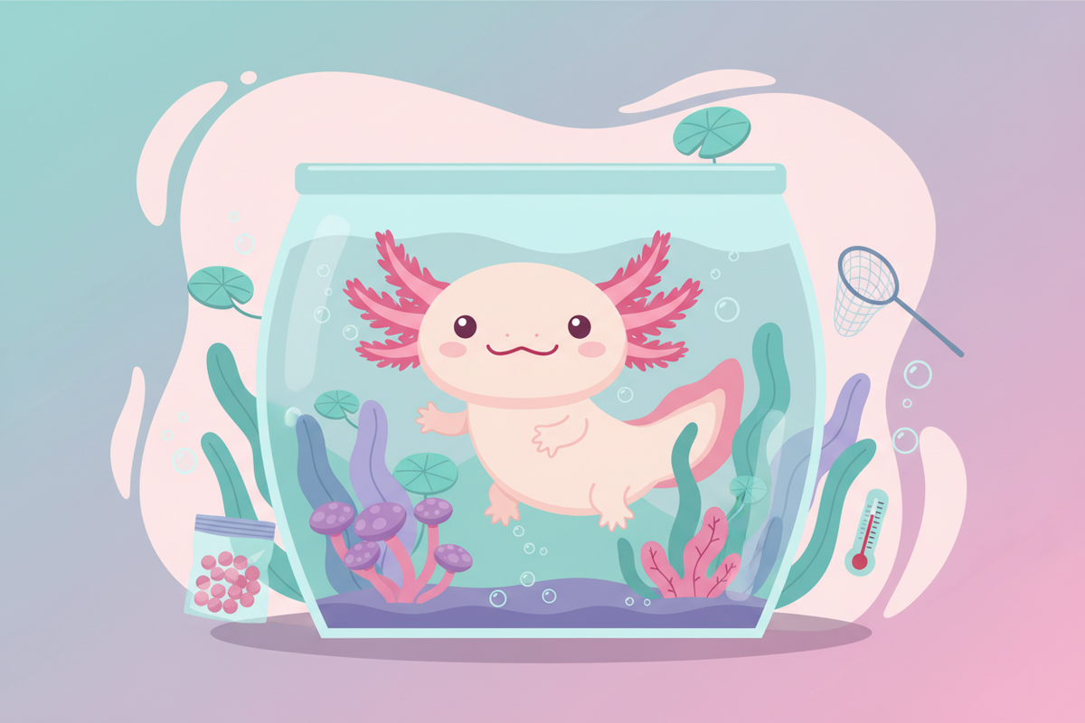 Axolotl Supplies & Care