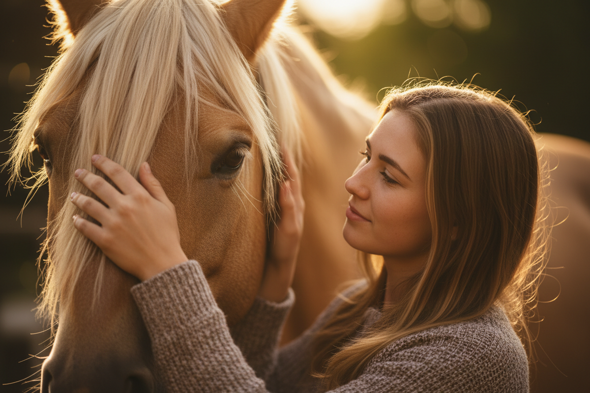 Horses with handcrafted tack and equestrian essentials in Lancaster County PA