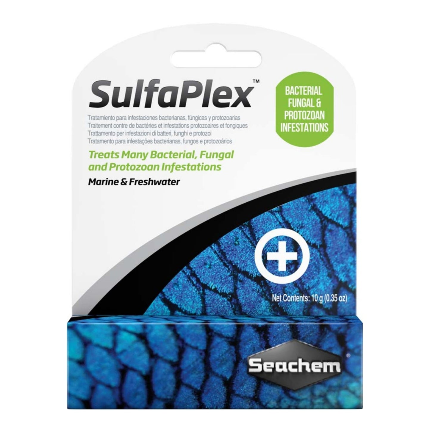 Seachem Laboratories Sulfaplex Antibiotic and Antifungal Medication 1ea/0.4 oz
