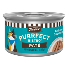 Merrick Purrfect Bistro Grain Free Adult Duck Pate Cat Food (3oz)