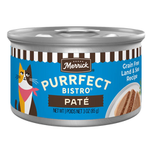 Merrick Purrfect Bistro Grain Free Adult Surf and Turf Pate Cat Food