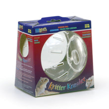 Lee's Aquarium & Pet Products Kritter Krawler Clear View-Thru Running Ball Clear, 1ea/Dwarf