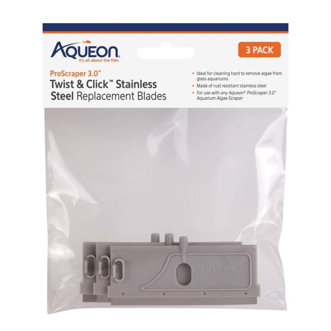 Aqueon ProScraper 3.0 Twist  Click Stainless Steel Replacement Blades 1ea Default Title