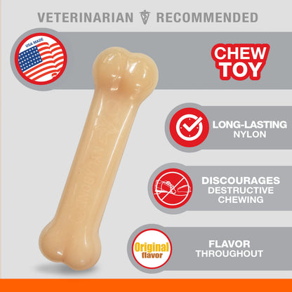 Nylabone Power Chew Dog Toy Original, 1ea/SMall/Regular  Up To 25 Ibs. 1 ct