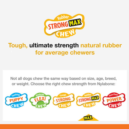 Nylabone Flavor Frenzy Strong Chew Dog Toy Pepperoni Pizza 1ea/XL/Souper - 50+ lb