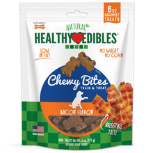 Nylabone Healthy Edibles Chewy Bites Soft Dog Treats Bacon, 6 oz 1 ct