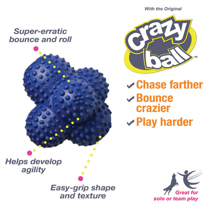 Nylabone Power Play Ball for Dogs Crazy Ball 1ea/Large/Giant  Up To 50 Lbs. 1 ct