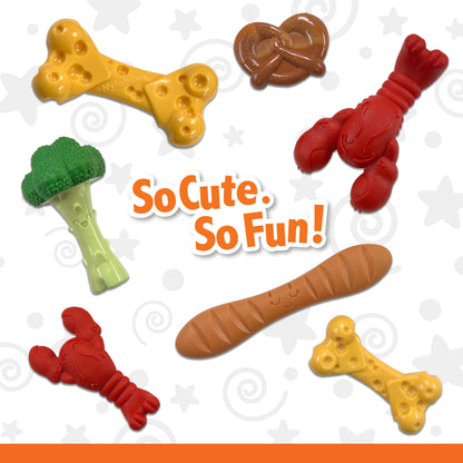 Nylabone Power Chew Lobster Dog Toy Filet Mignon, 1ea/Medium/Wolf  Up To 35 Lbs. 1 ct