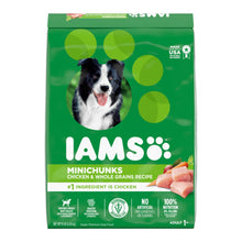 IAMS Minichunks Small Kibble High Protein Adult Dry Dog Food Real Chicken 15lb