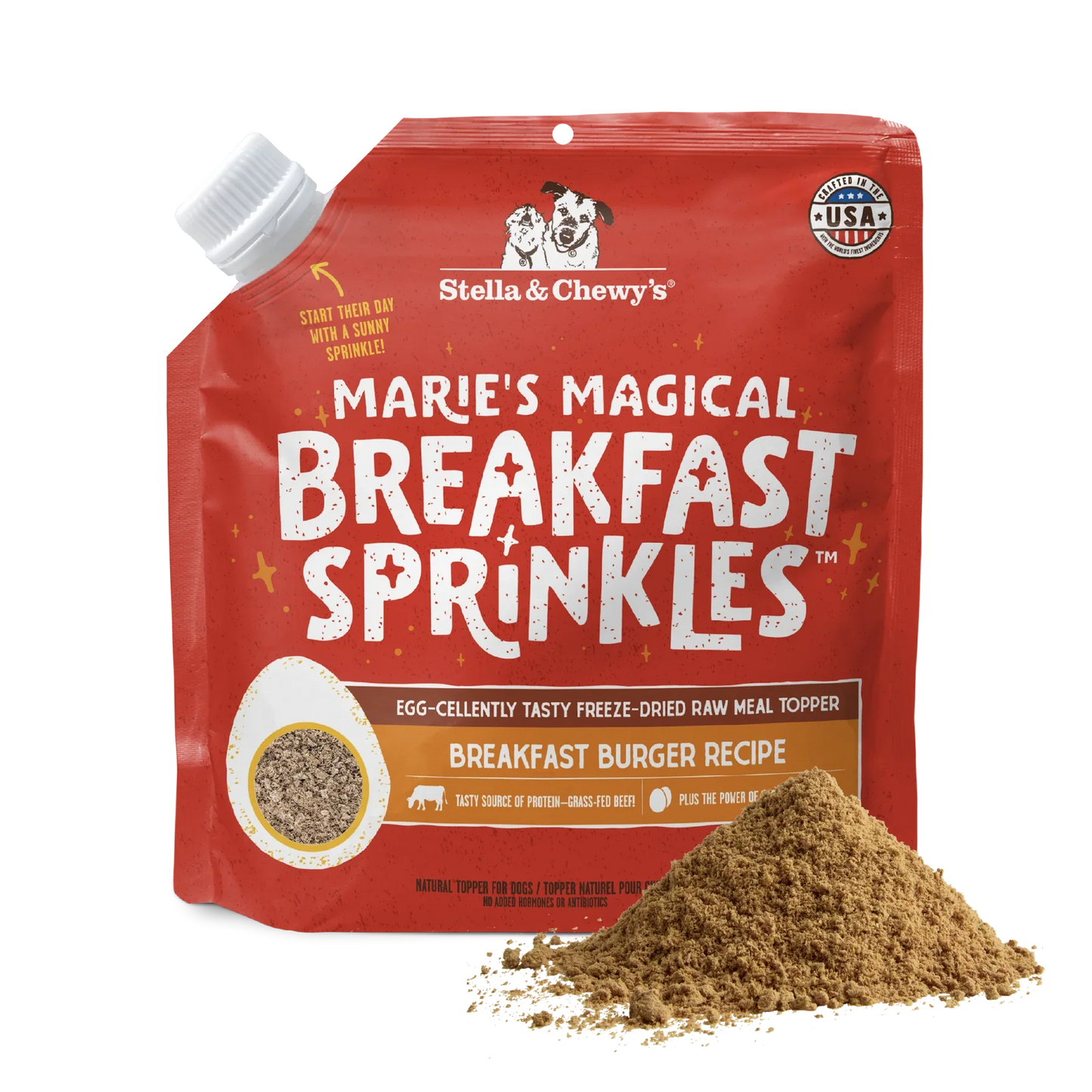 Stella & Chewy's Dog Freeze Dried Magical Breakfast Sprinkles Breakfast Burger (7oz)