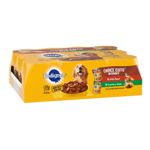 Pedigree Choice Cuts in Gravy Adult Wet Dog Food Variety Pack (Beef, Country Stew) 158.7oz 12pk