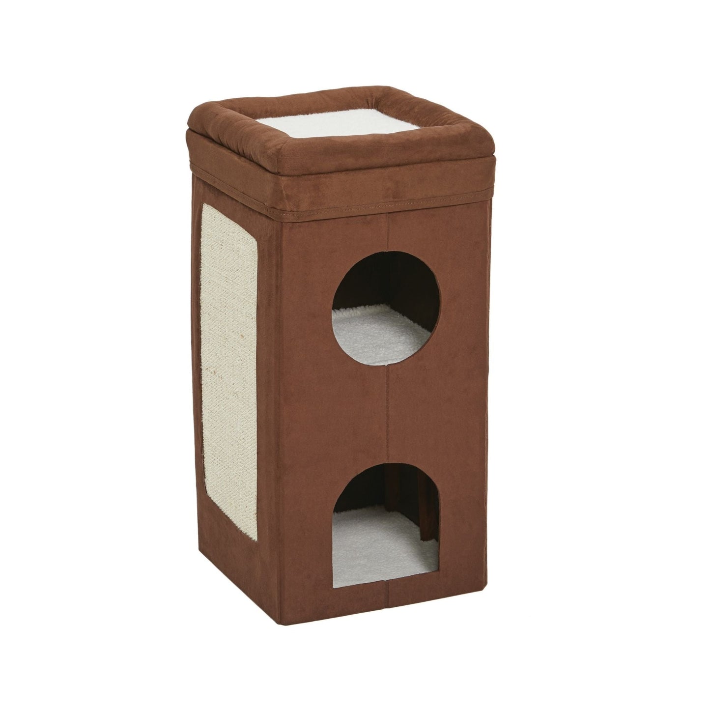 MidWest Homes for Pets Curious Cat Cube Condo Brown 1ea/15 X 30