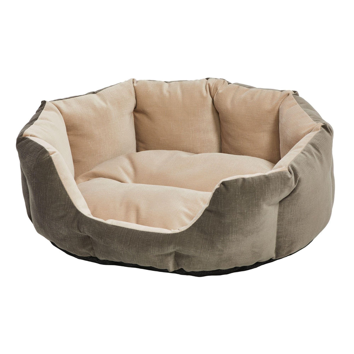 MidWest Homes for Pets QuietTime Deluxe Tulip Dog Bed Grey 1ea/S