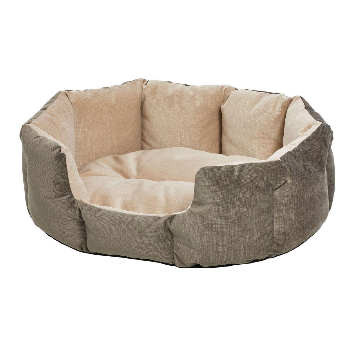 MidWest Homes for Pets QuietTime Deluxe Tulip Dog Bed Grey 1ea/M