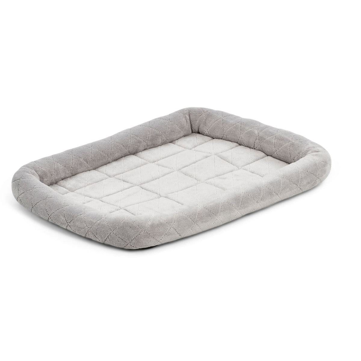 MidWest Homes for Pets Deluxe Diamond Stitch Pet Dog Bed Gray 1ea/22in.