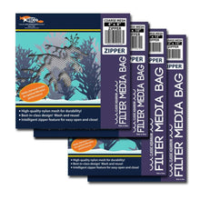 Weco Products Coarse Mesh Zipper Filter Media Bag White, 1ea/4 In X 8 in