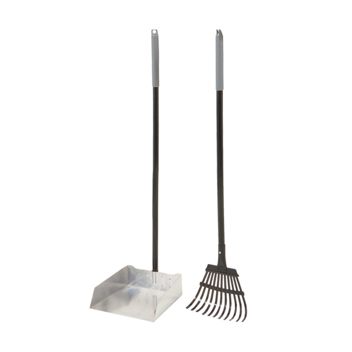Petmate Dog Aluminum Rake & Pan Large